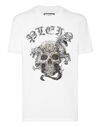 T-shirt Round Neck SS Stones Skull