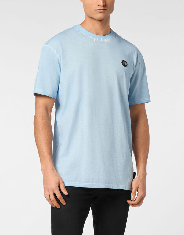 T-shirt Round Neck SS Basic Old Dye