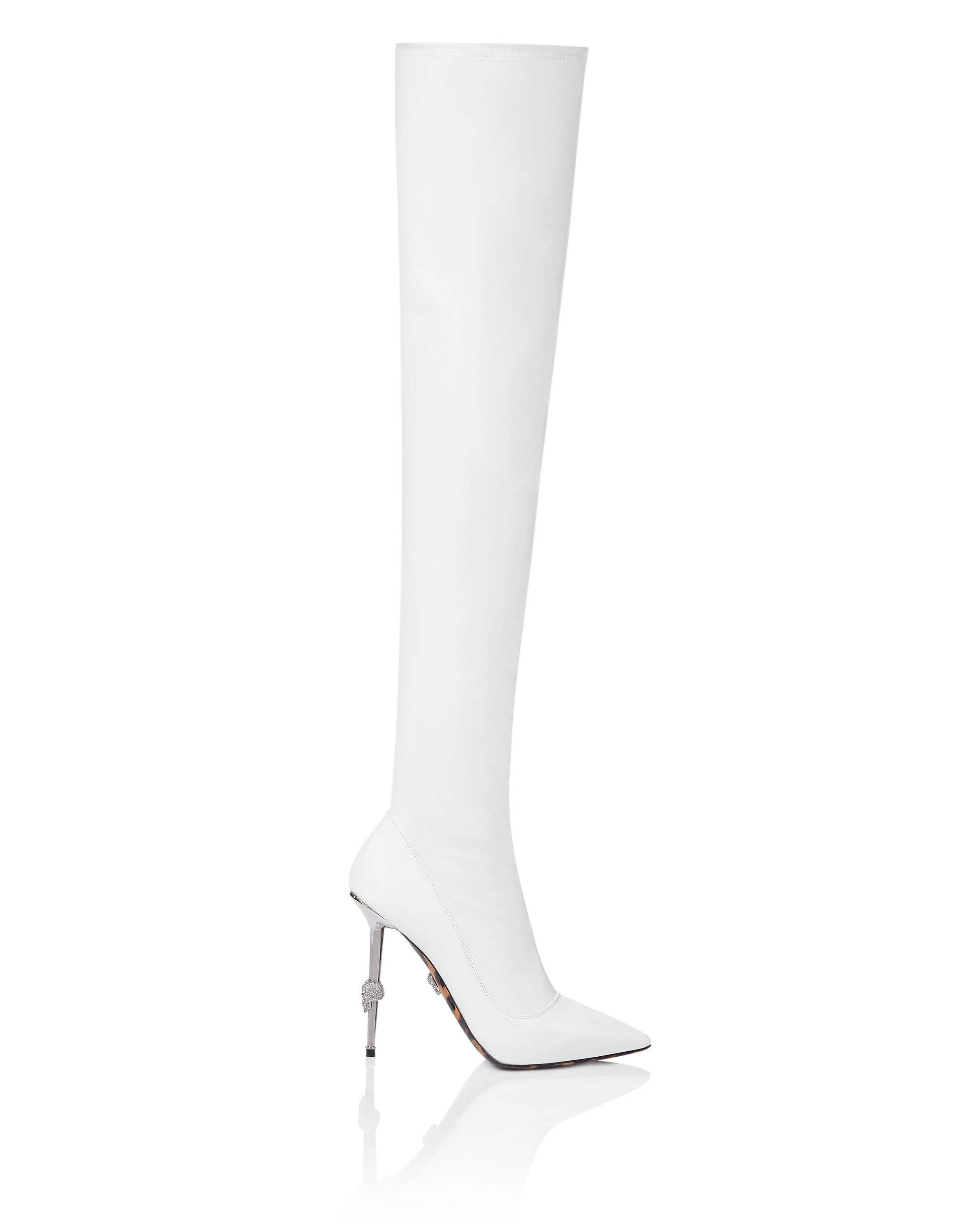 Iconic discount white heels
