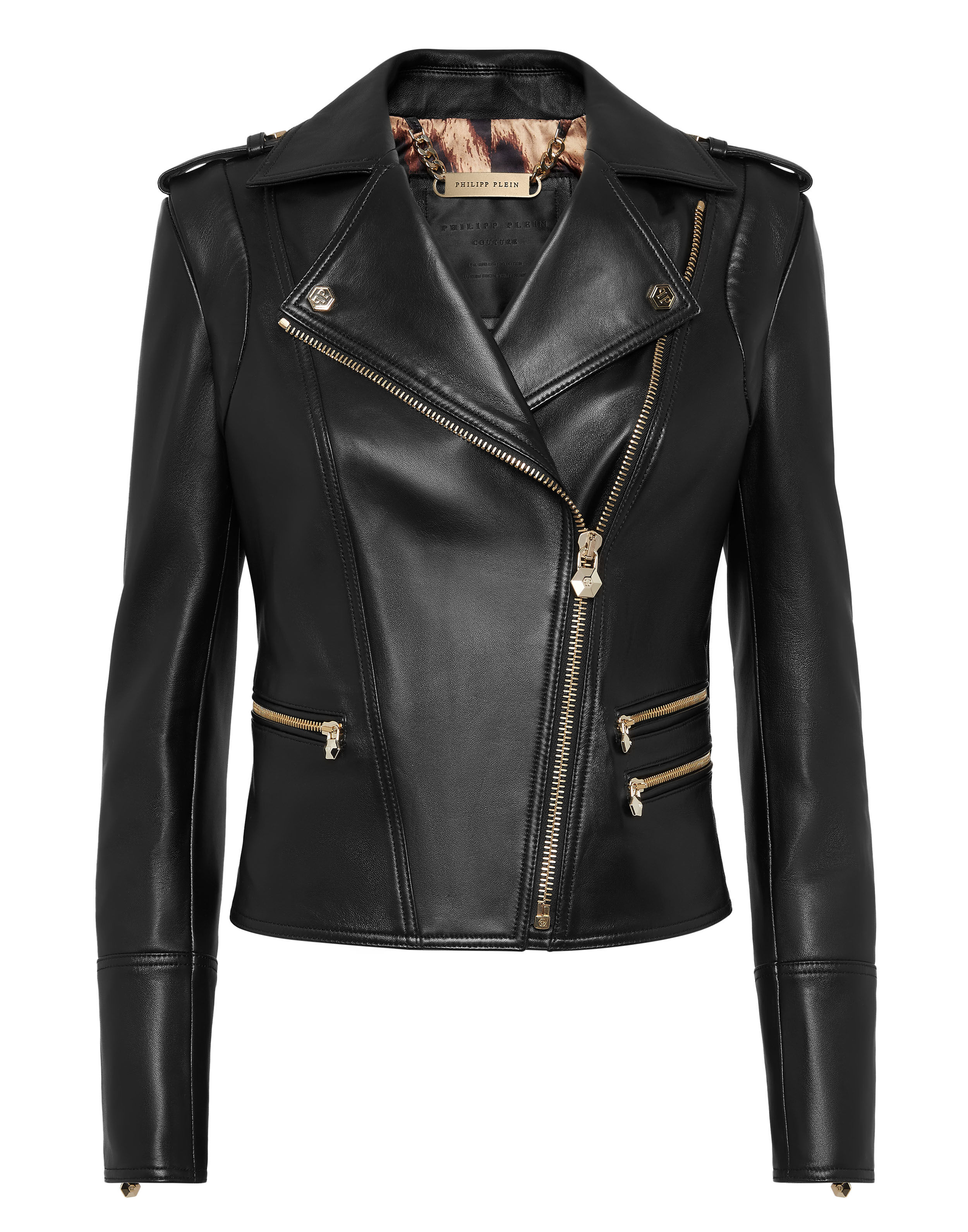 通販 激安 Leather | Plein Philipp テーラードジャケット