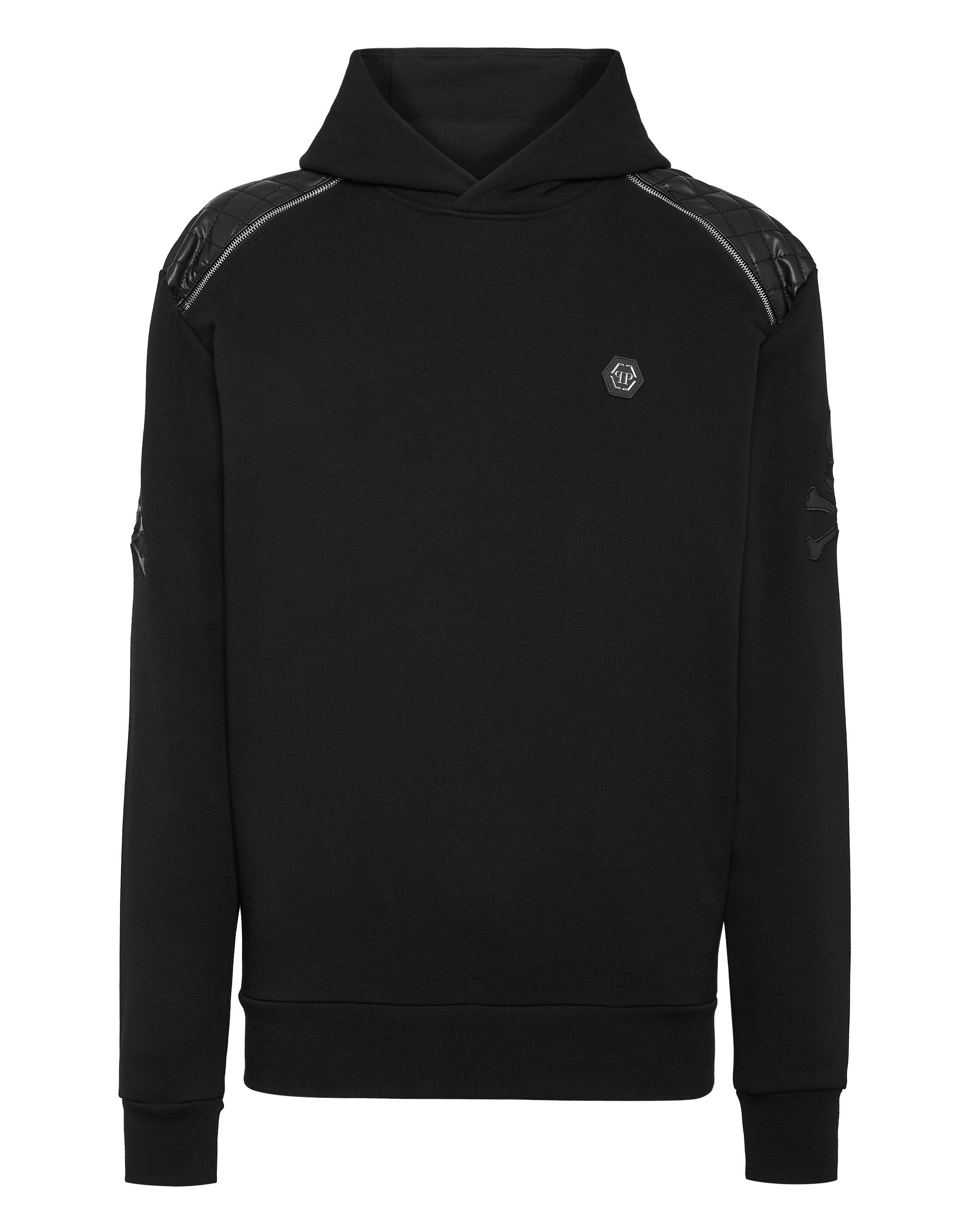 Hoodie Sweatshirt Skull Bones Philipp Plein