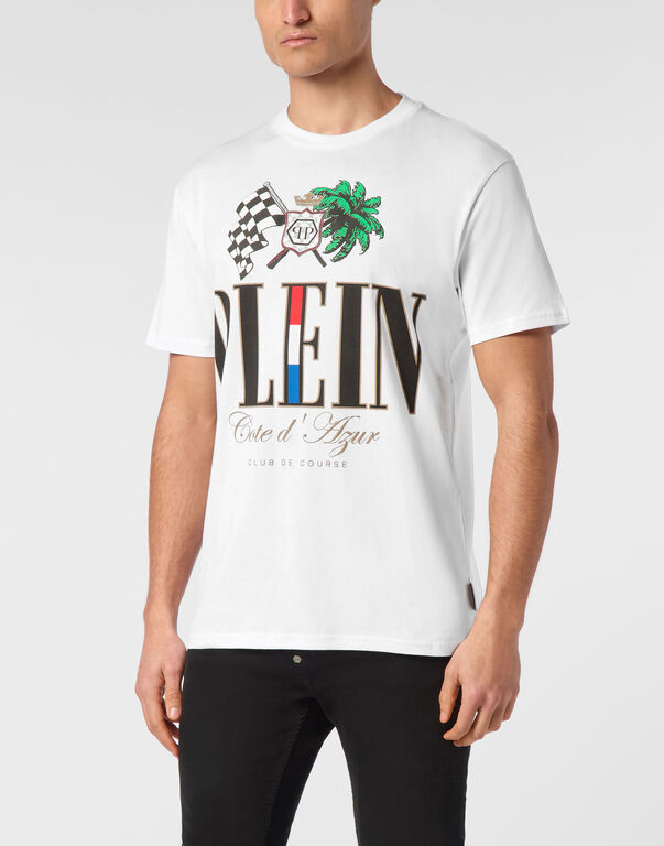 T-shirt Round Neck SS Cote D Azur Plam