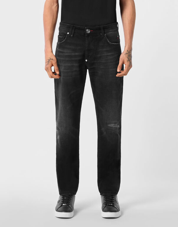 Denim Trousers Super Straight Cut Turbo Titan