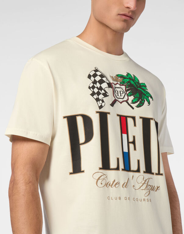 T-shirt Round Neck SS Cote D Azur Plam