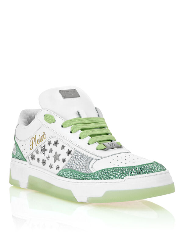 Low-Top Sneakers Mix Studs Star