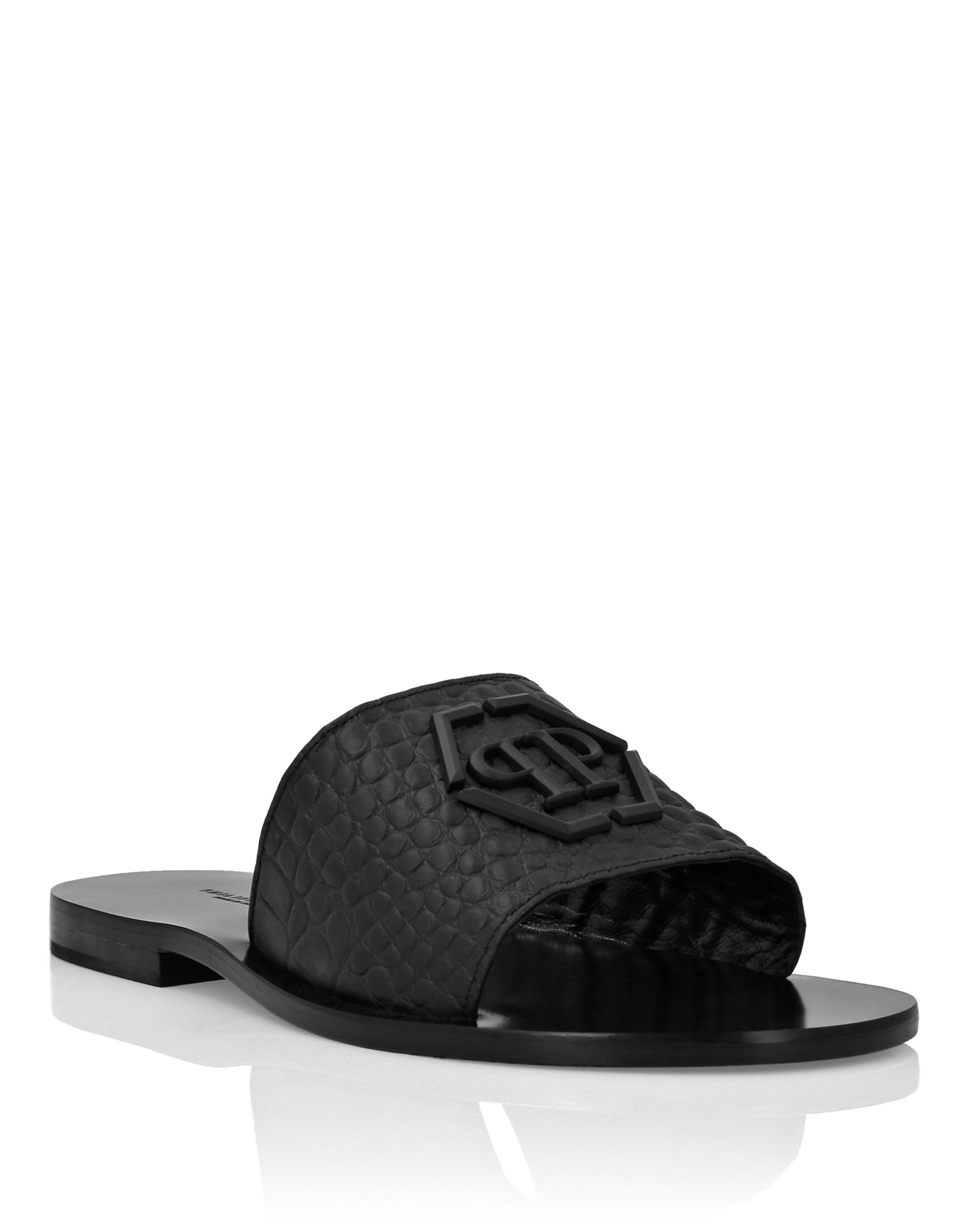 Philipp plein online slippers heren