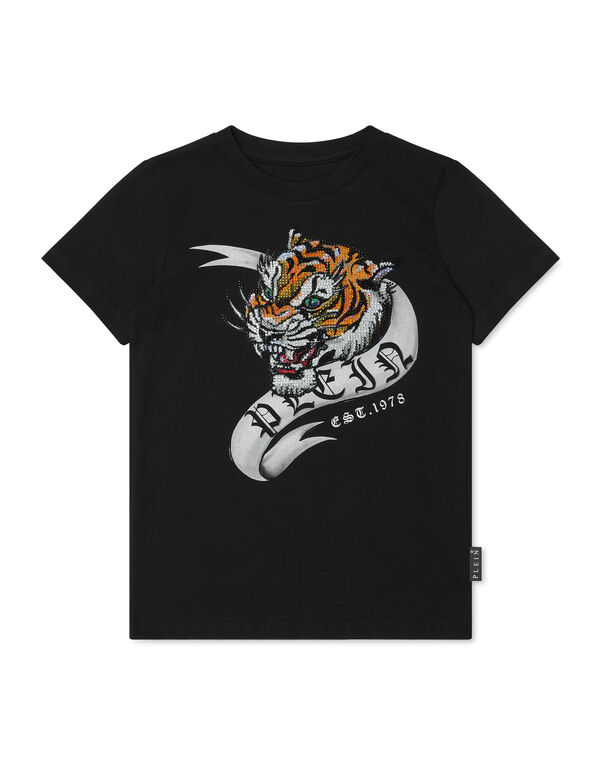 T-shirt Round Neck Tiger