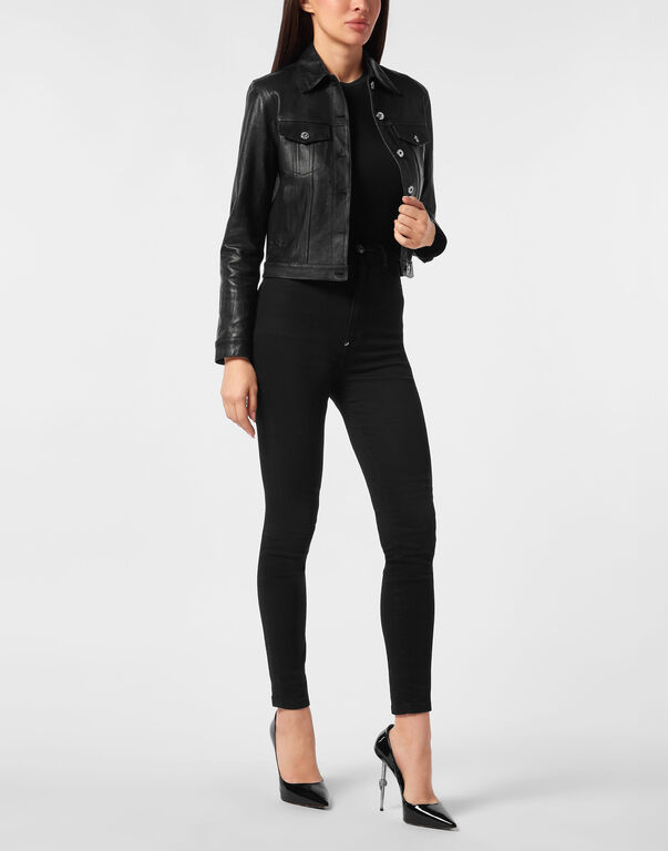 Vintage Leather Jacket Signature