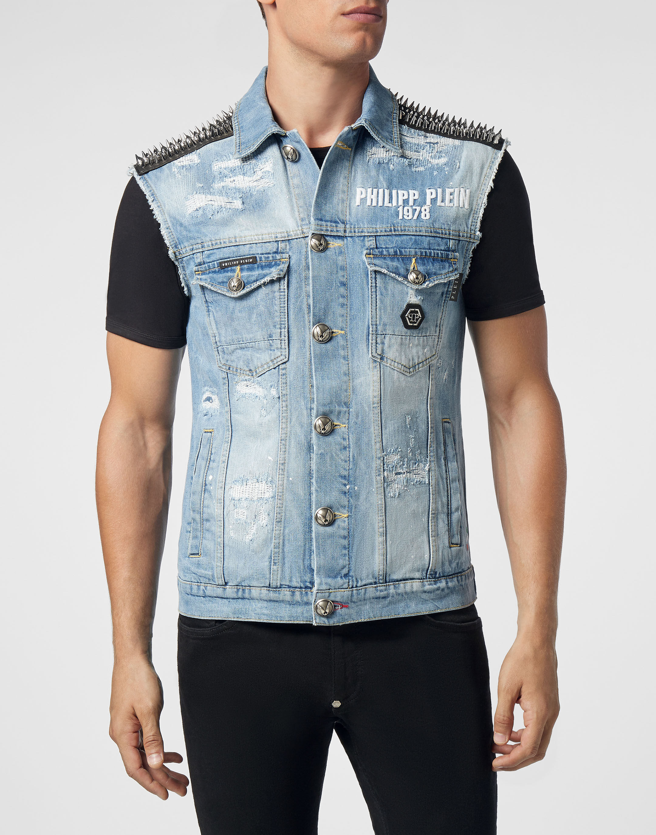 jeans vest