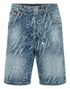 Denim Shorts Formentera Logo