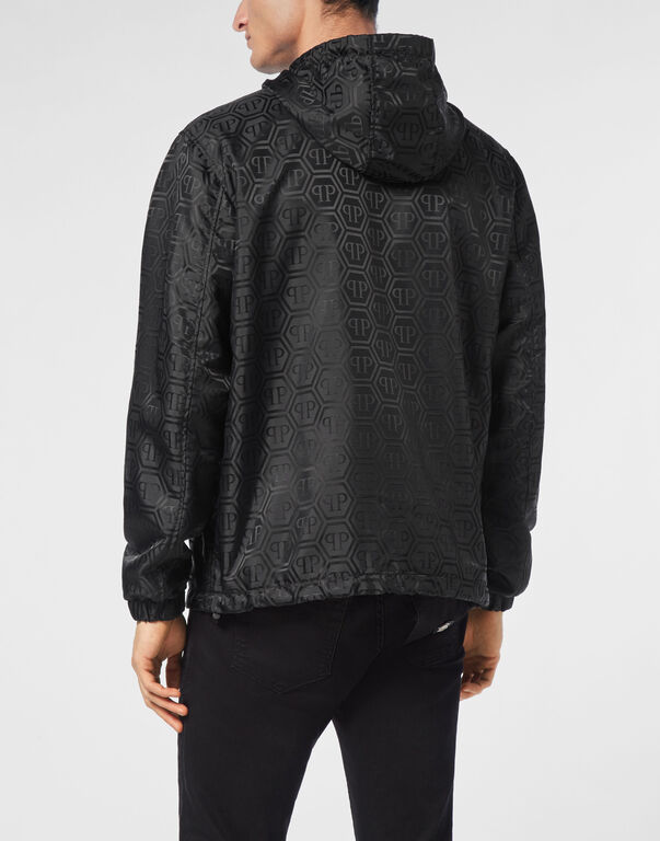Nylon Jacquard Kway Monogram