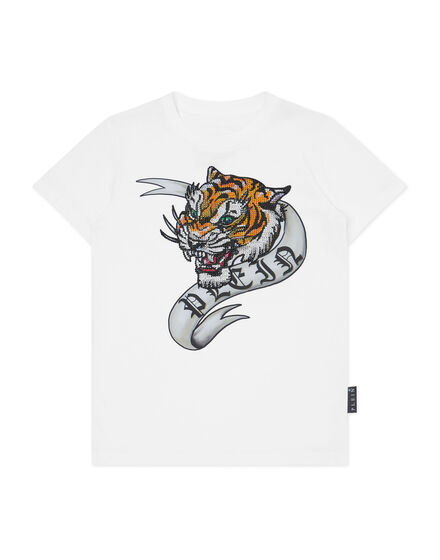 T-shirt Round Neck Tiger