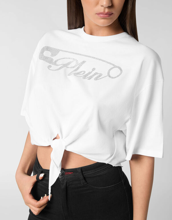 T-shirt Round Neck SS Crop