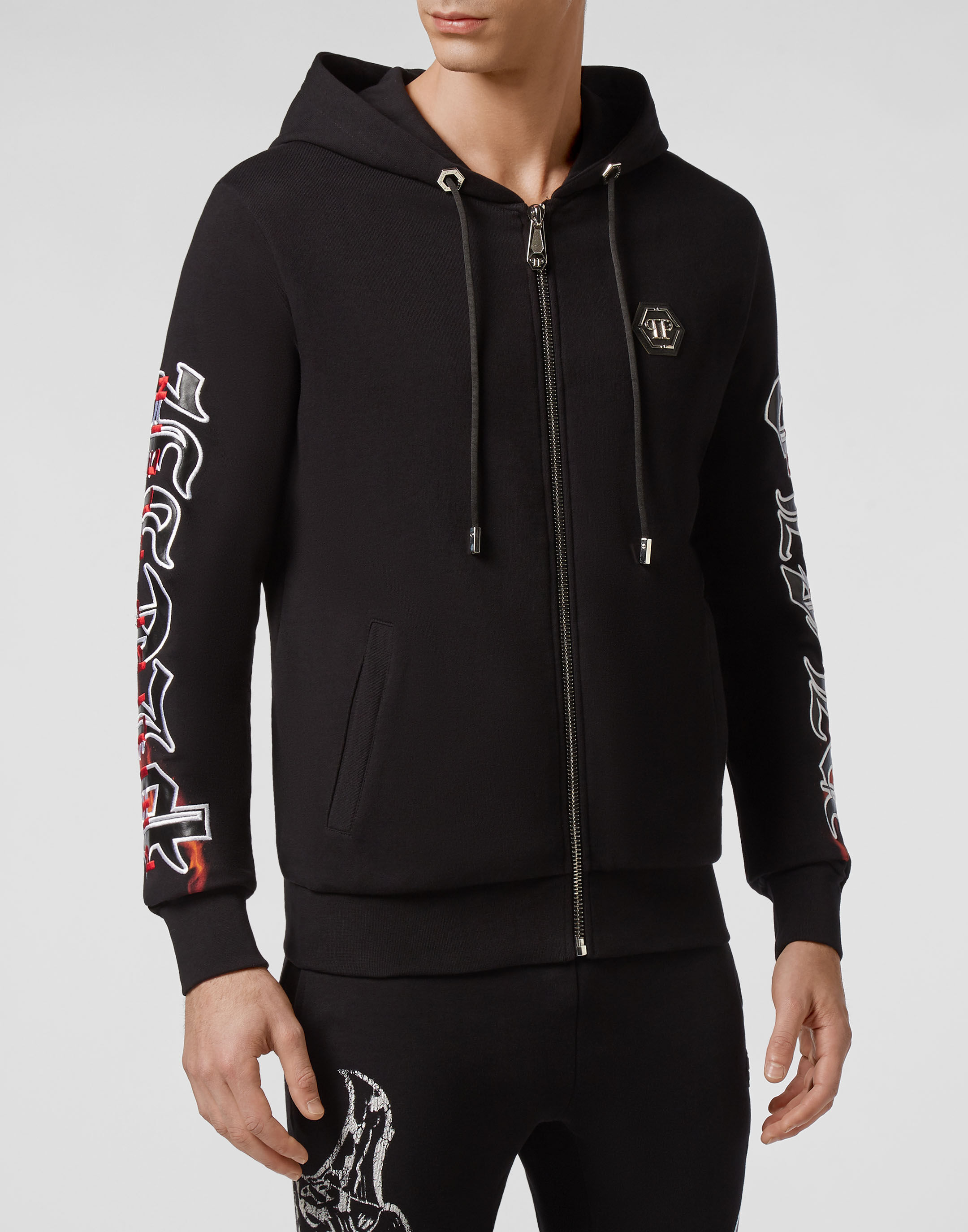 Hoodie Sweatjacket Gothic Plein Philipp Plein