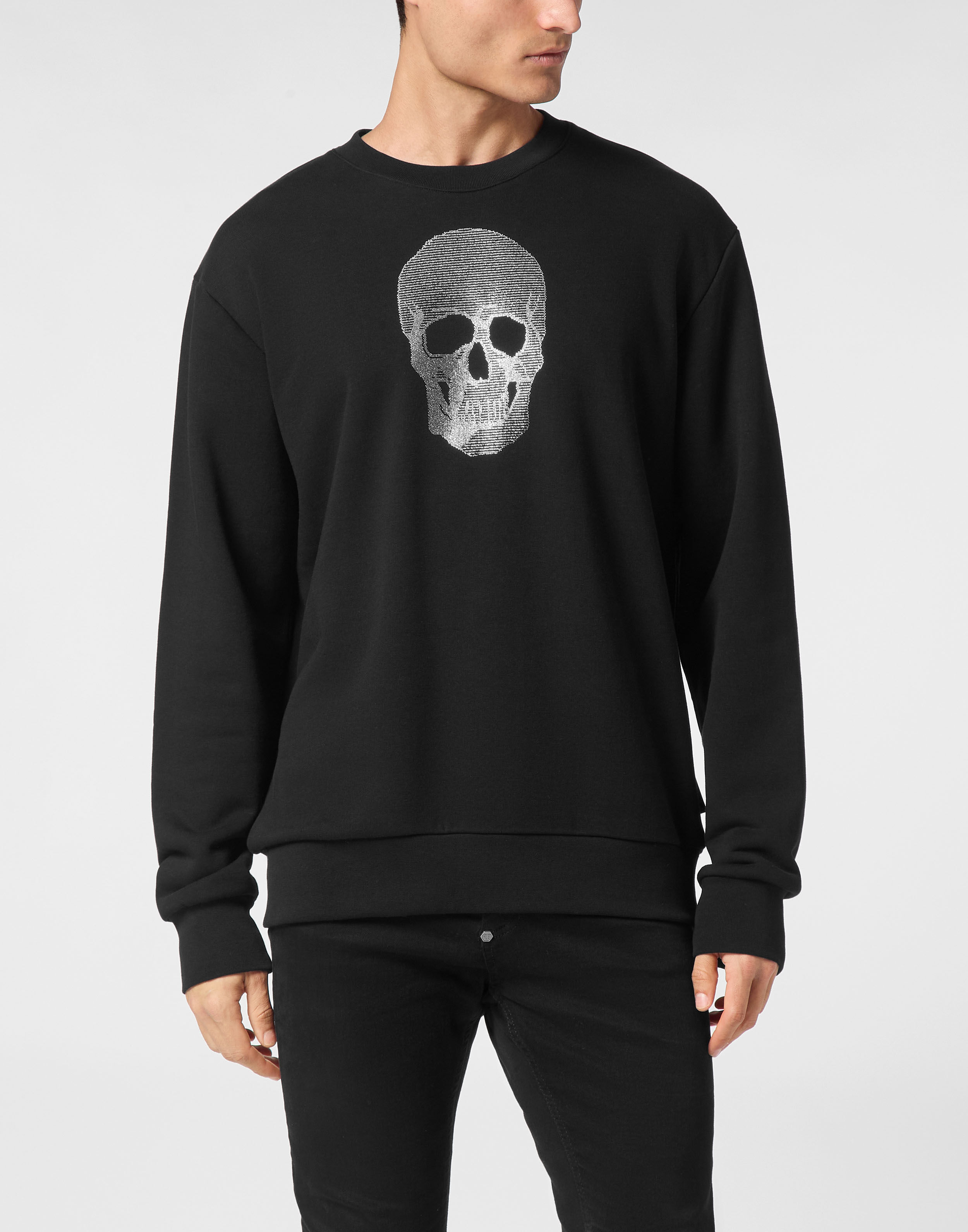 Sweatshirt long neck top