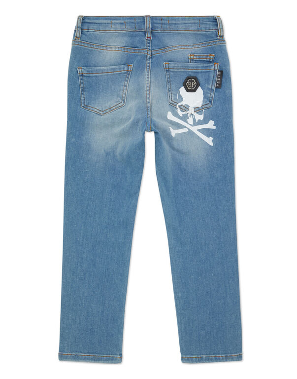 Super Straight Cut Trousers Skull&Bones