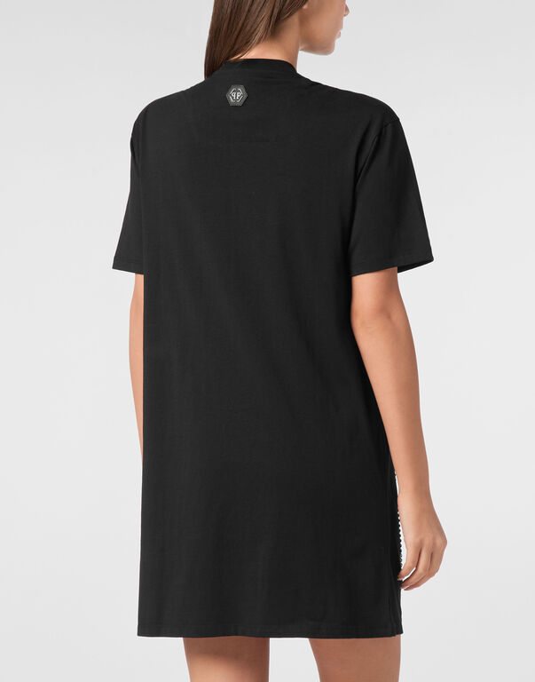 T-shirt Short Dresses Face
