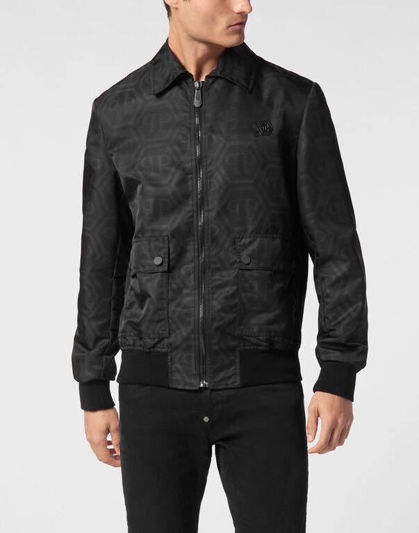 Nylon Coster Bomber Monogram
