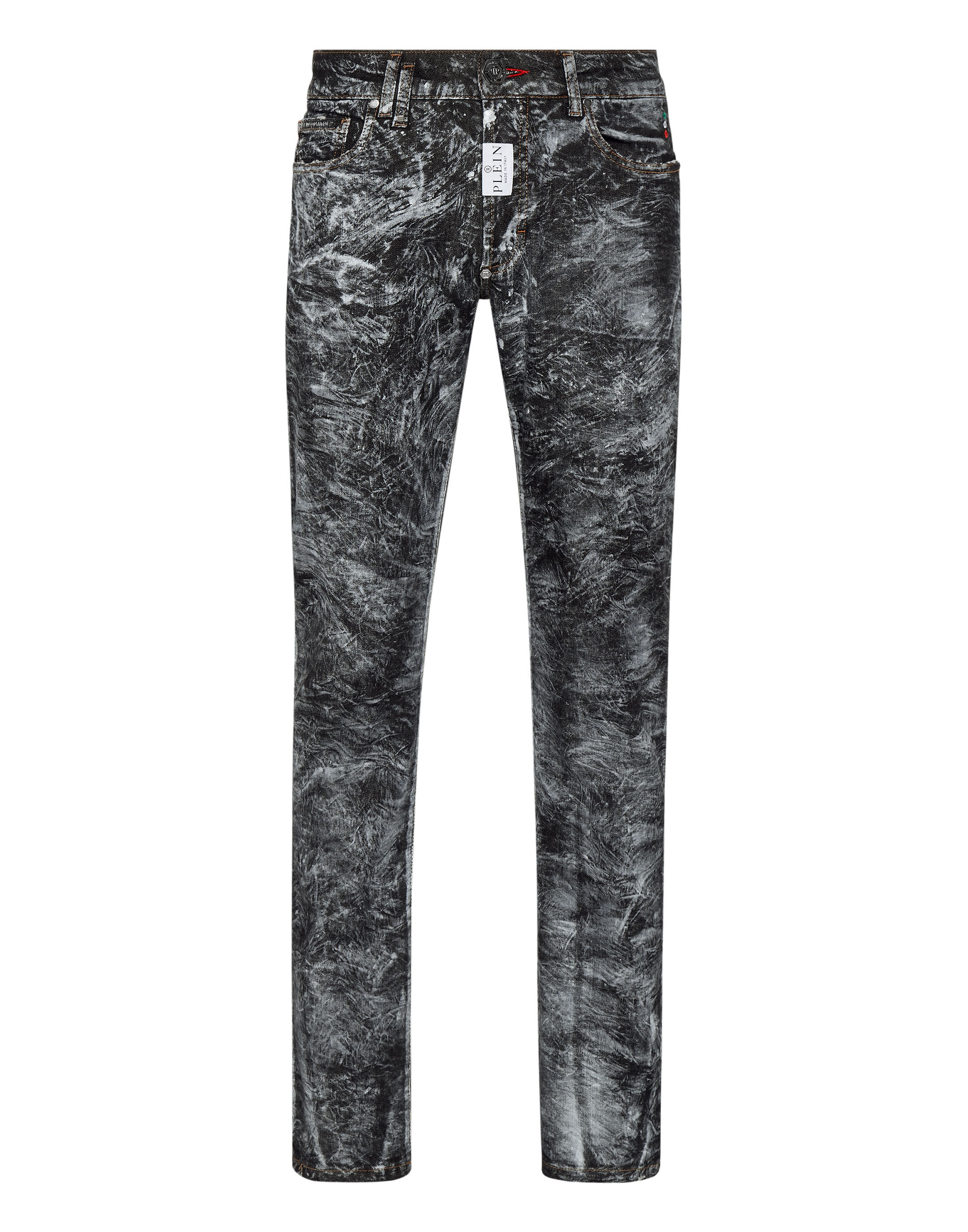Denim Trousers Super Straight Cut Philipp Plein