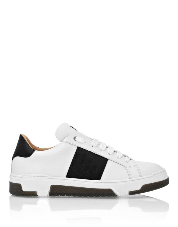 Leather Lo-Top Sneakers Monogram