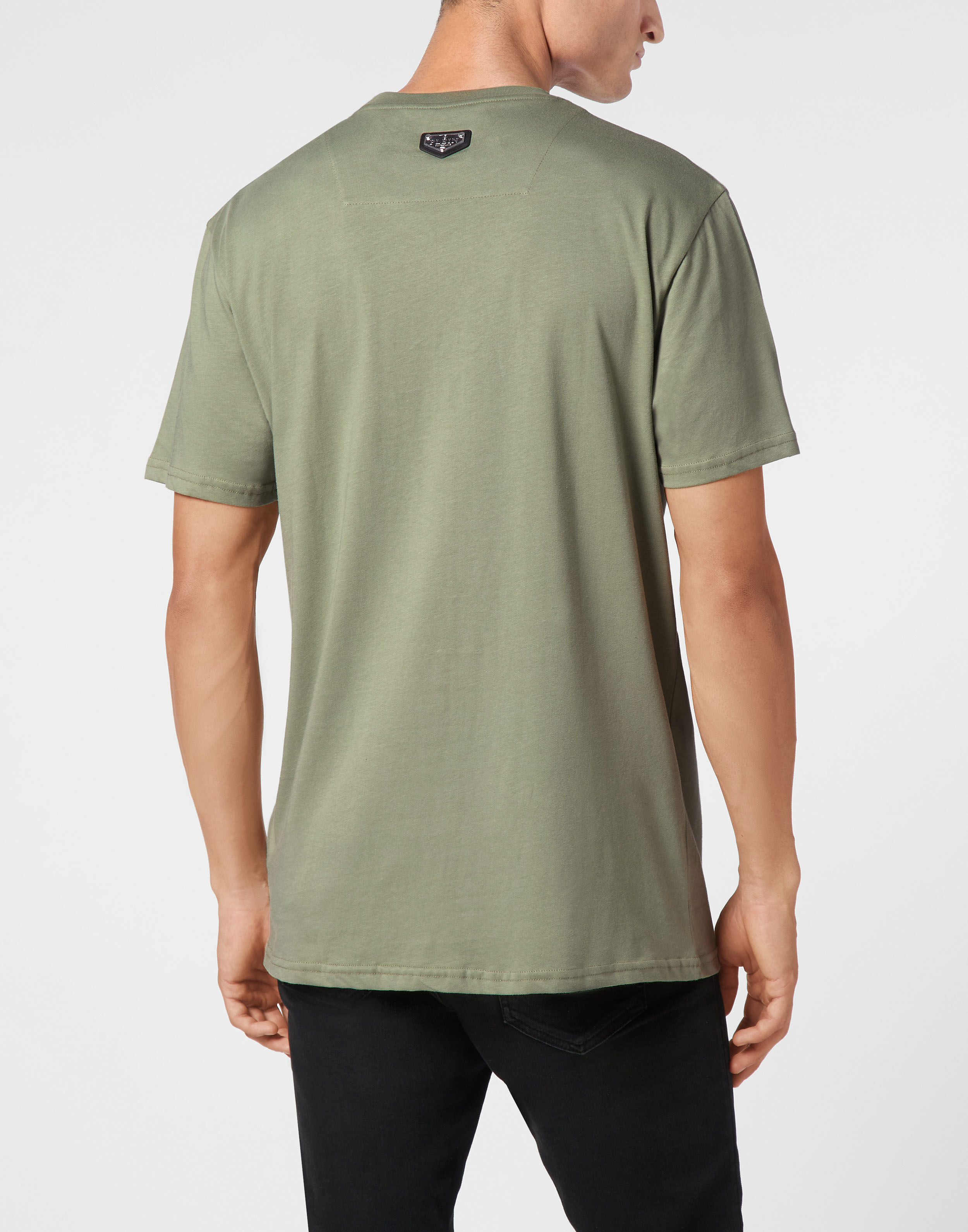 T-shirt Round Neck SS Stones Skull | Philipp Plein