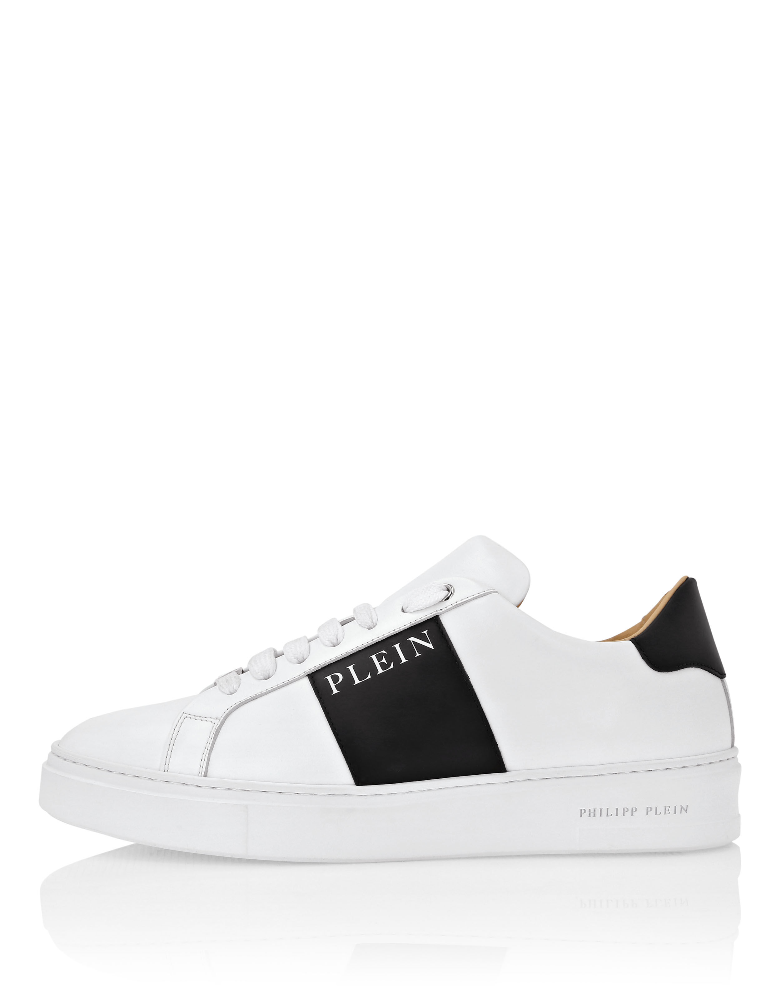 Nappa Leather Lo Top Sneakers Philipp Plein