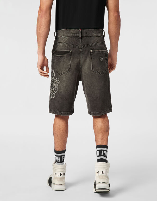 Denim Shorts Formentera Studs