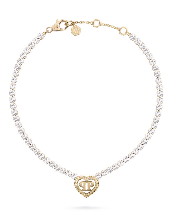 PLEIN ROCKED HEART Necklace