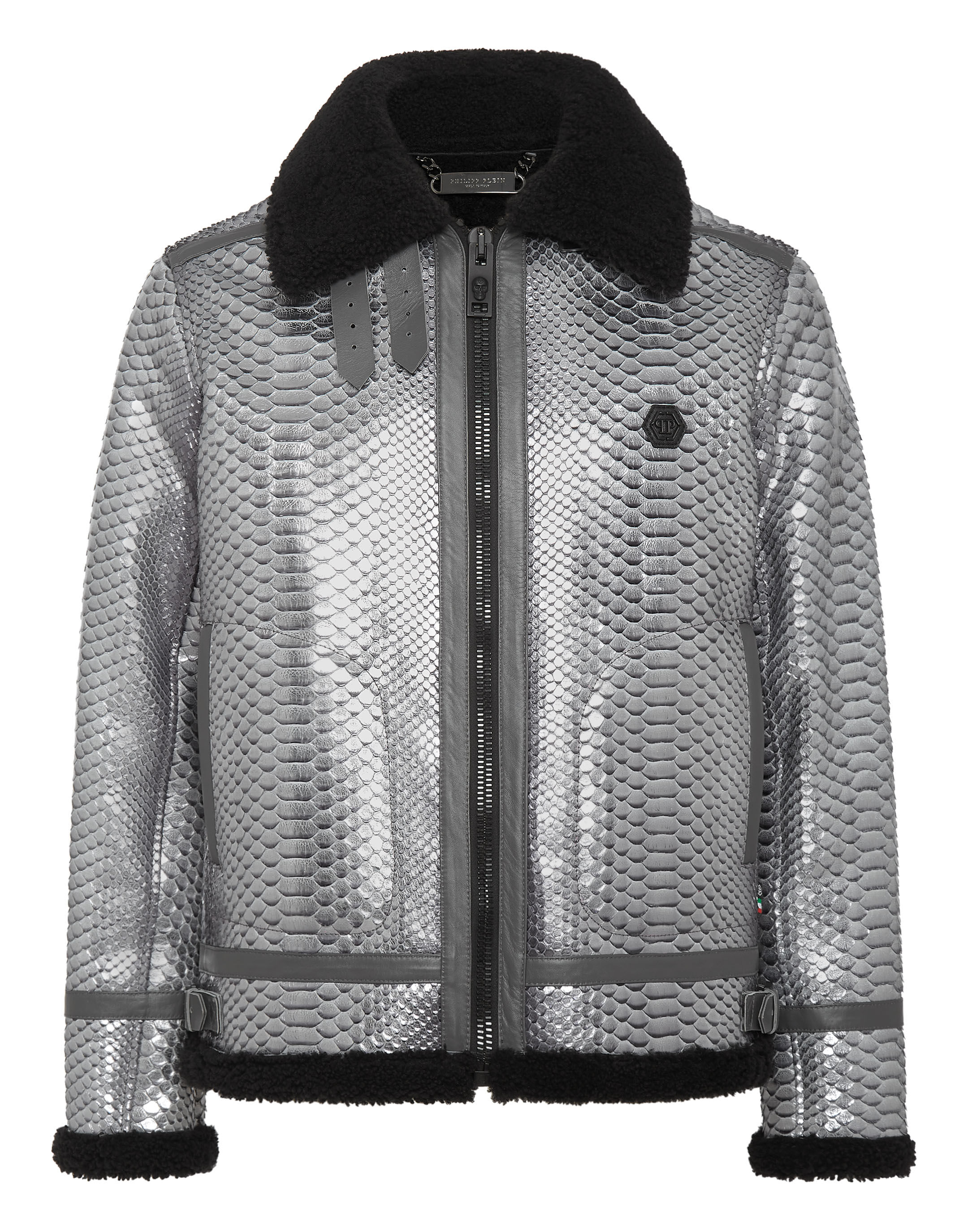 Men s Leather Jacket Philipp Plein
