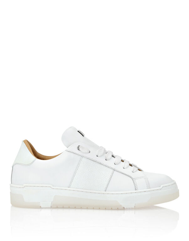 Leather Lo-Top Sneakers Monogram