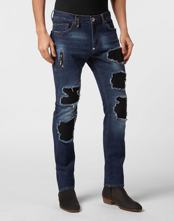 Denim Rock Star Fit Trousers