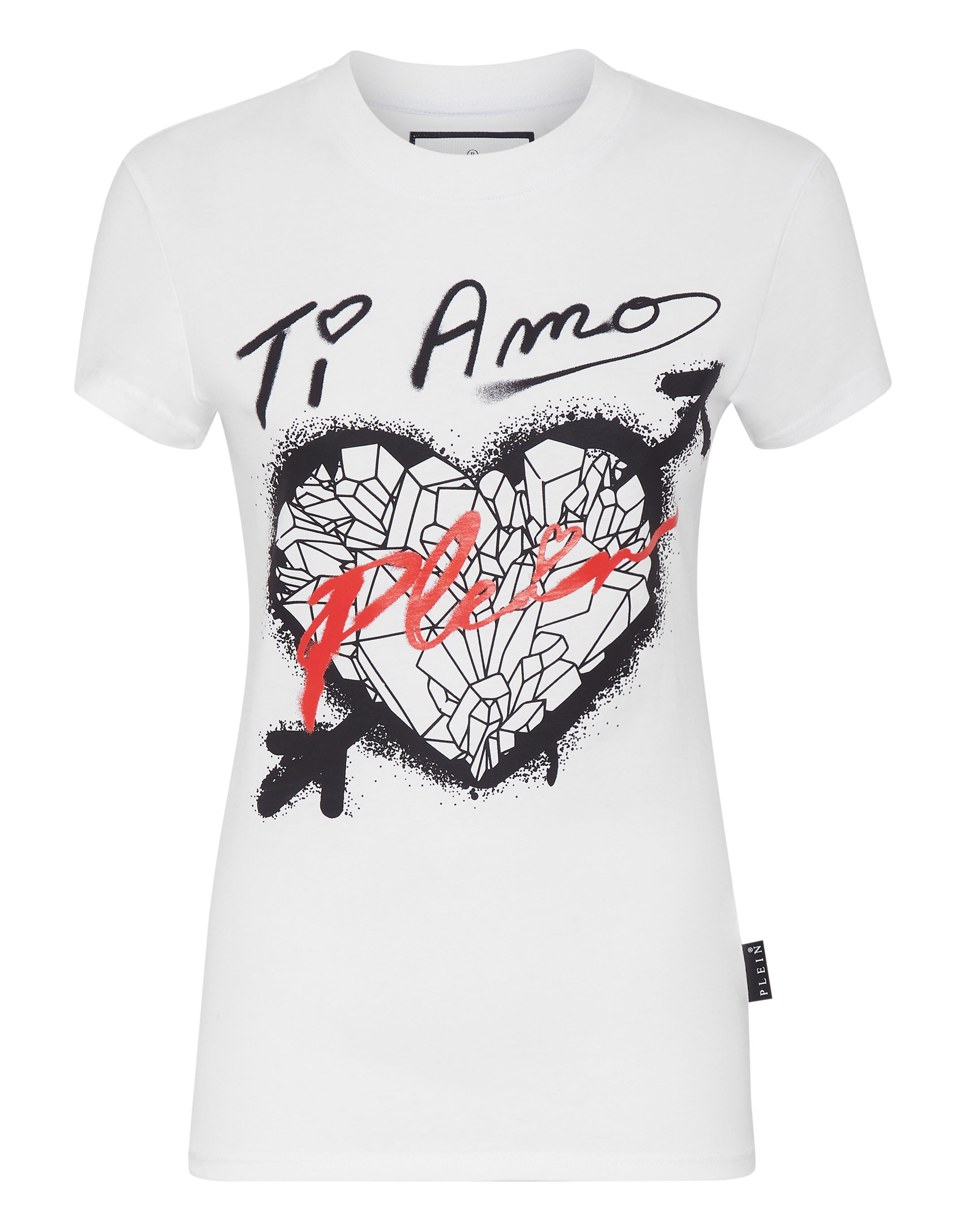 Fendi heart shop t shirt