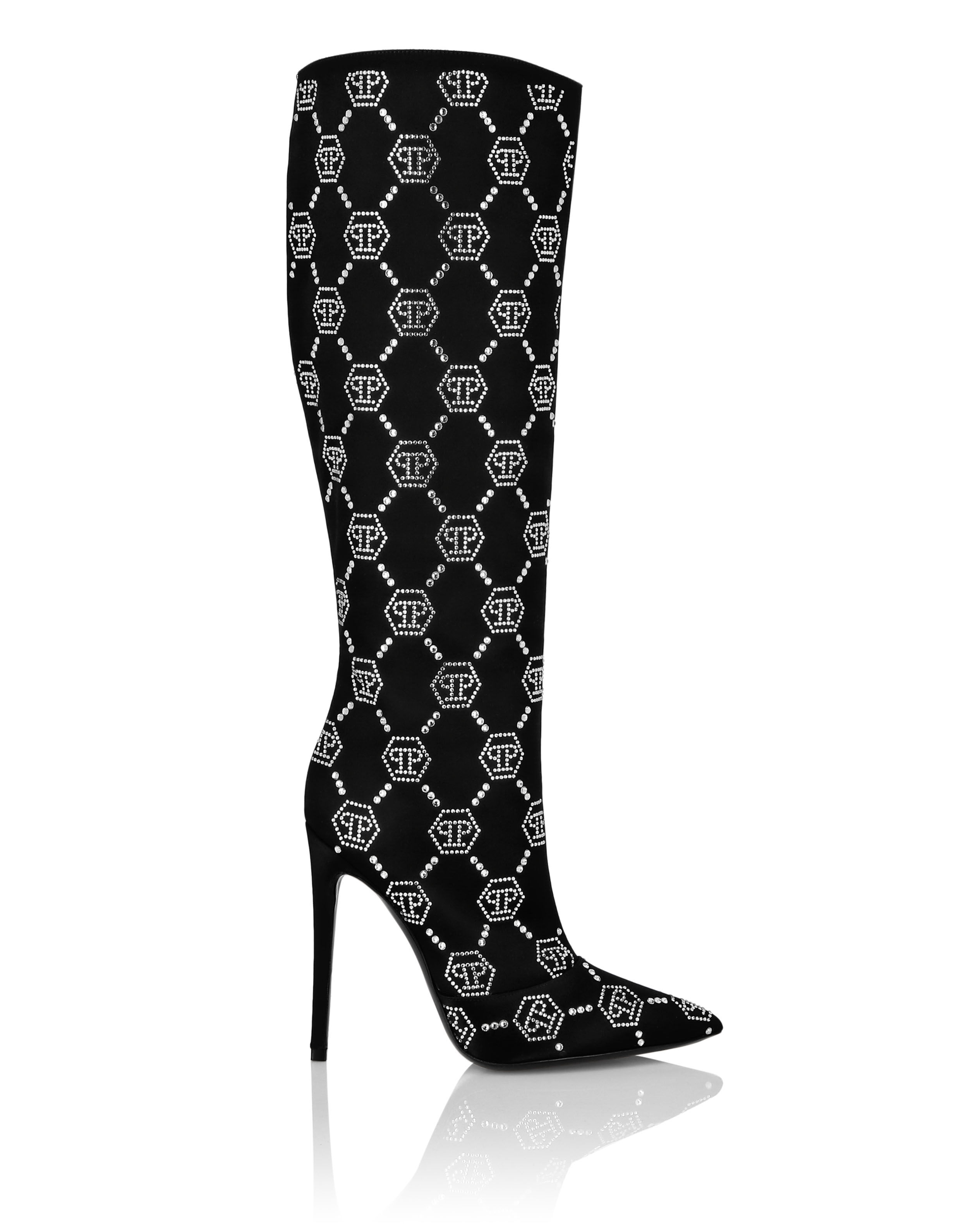 Philipp plein skull boots hot sale