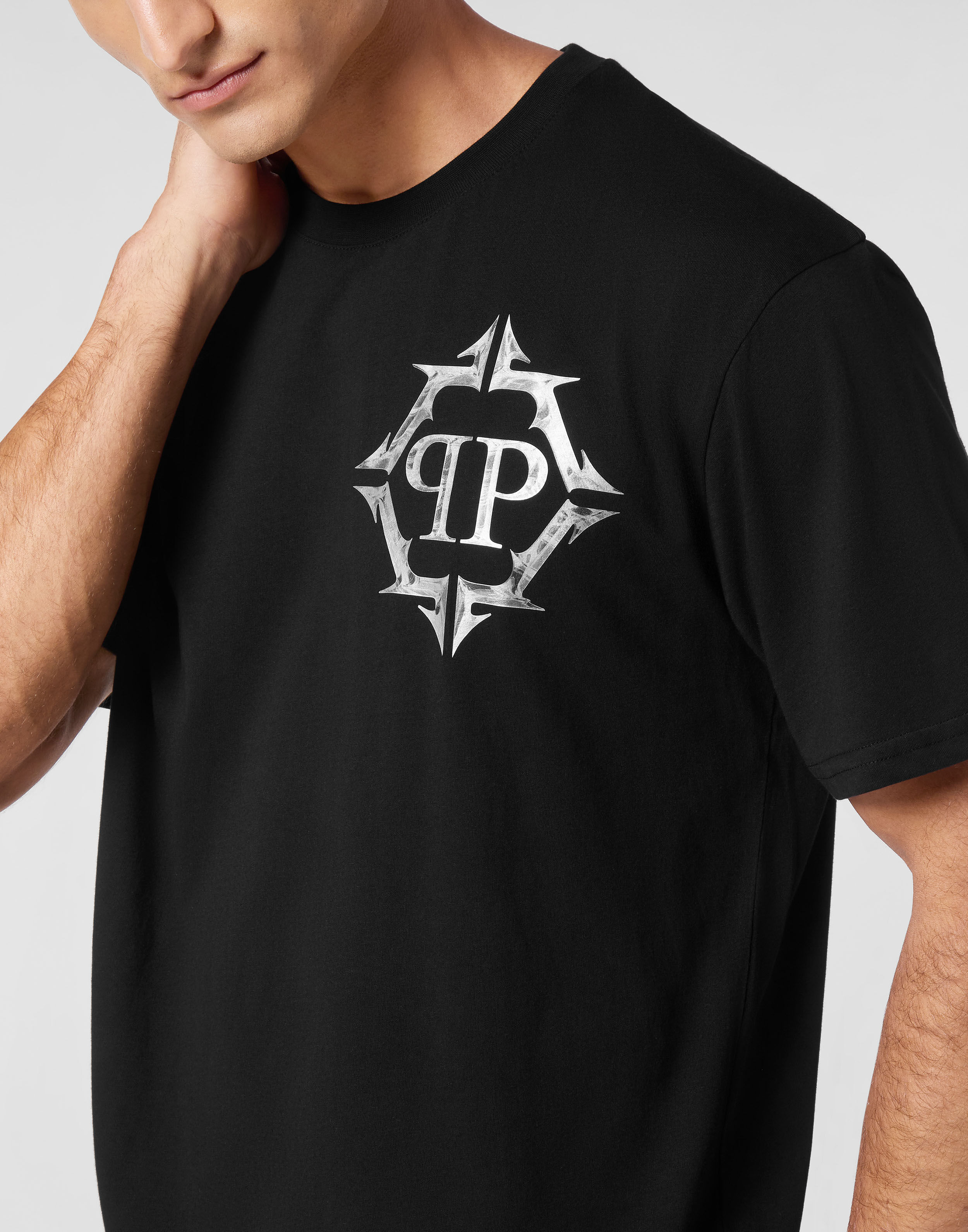 T-shirt Round Neck SS Chrome | Philipp Plein
