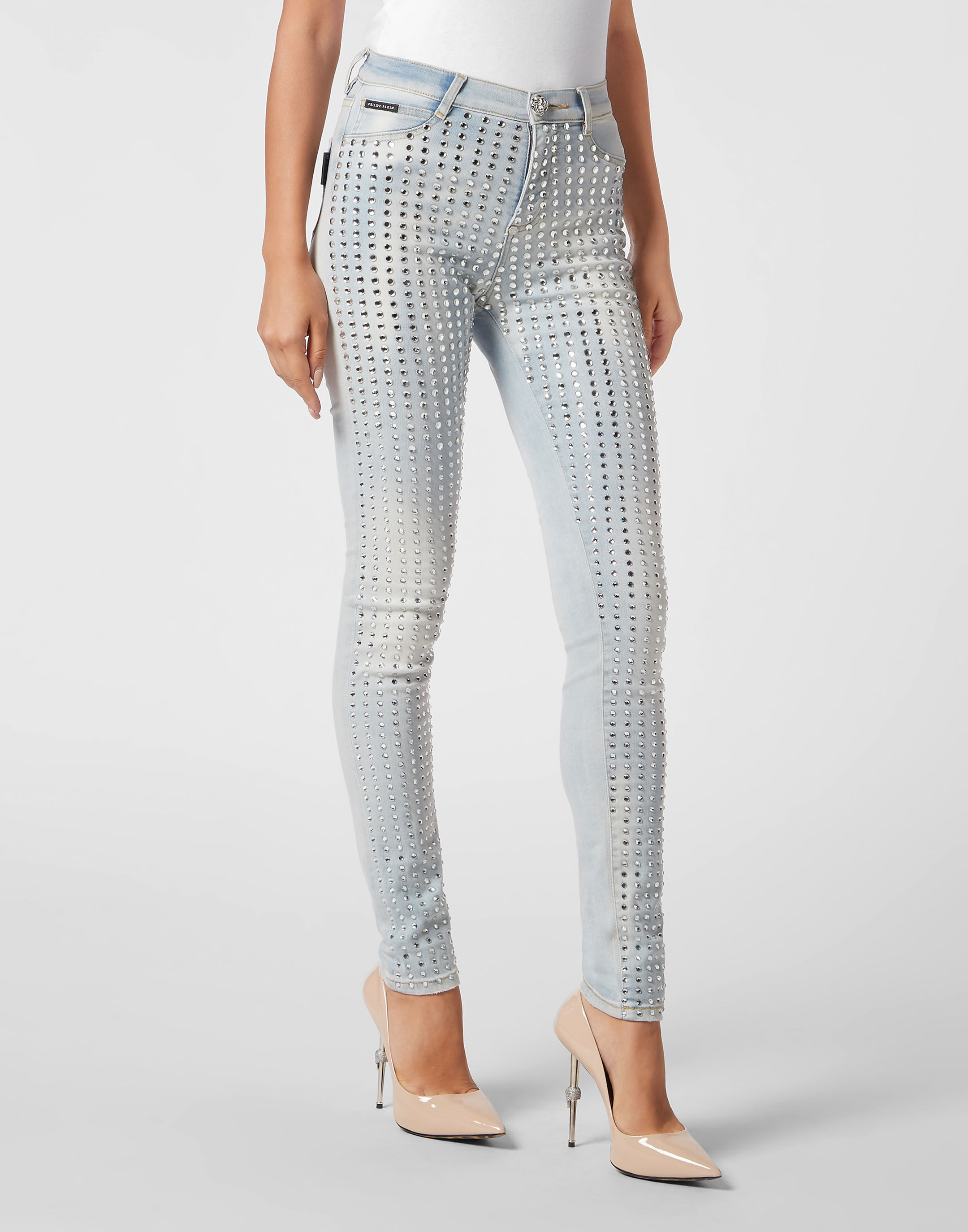 Pinstripe jeggings outlet