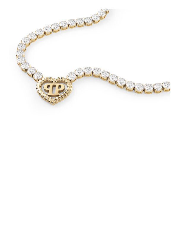 PLEIN ROCKED HEART Necklace