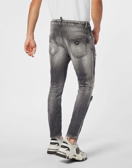 Denim Skinny Fit Trousers