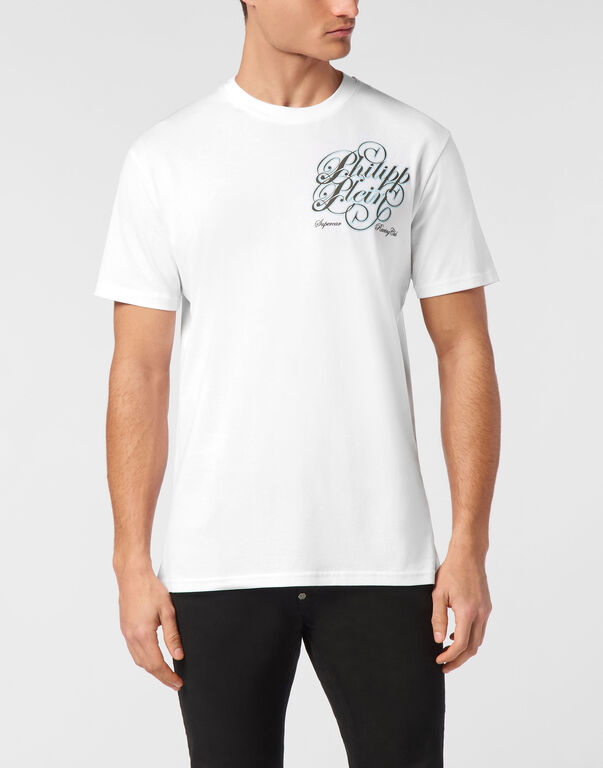 T-shirt Round Neck Club The course Stones