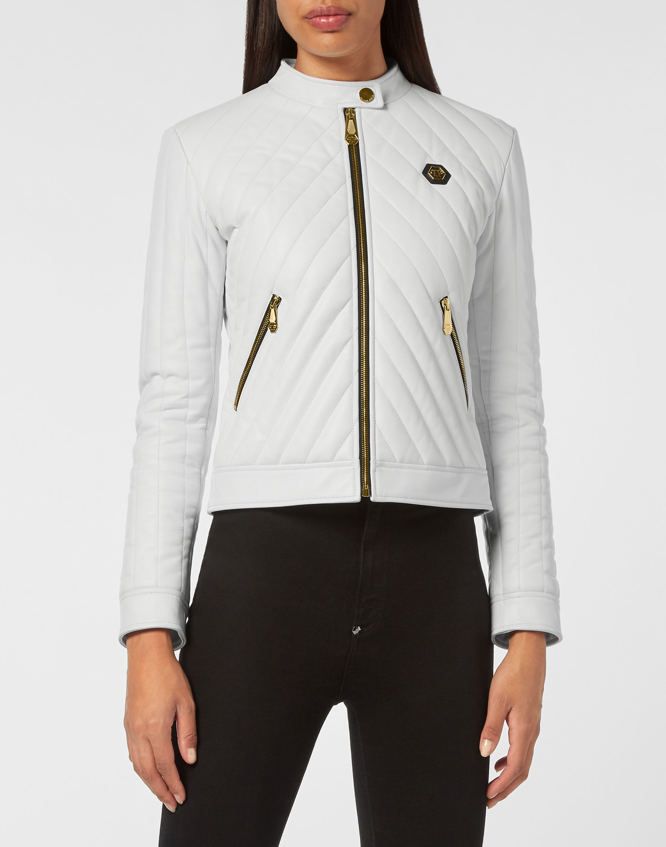 Quilted Leather Jacket