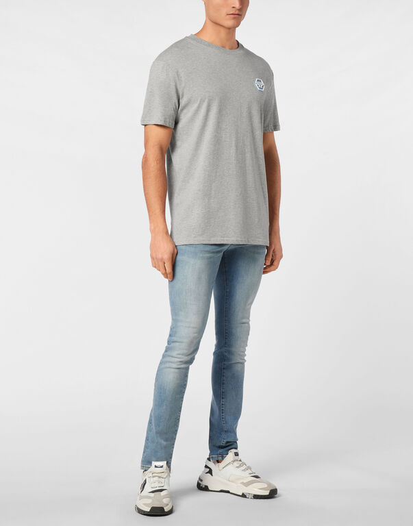 Jersey T-shirt Round Neck SS Iconic Plein