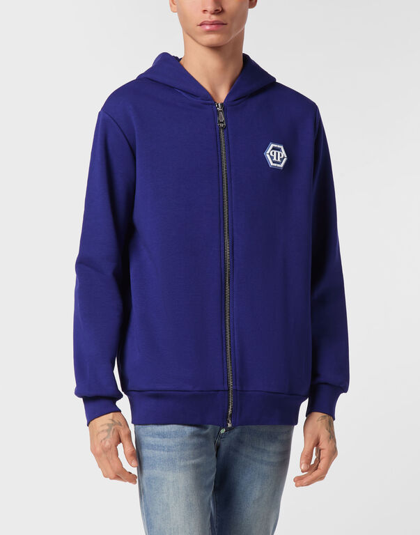 Hoodie Sweatjacket LS Iconic Plein