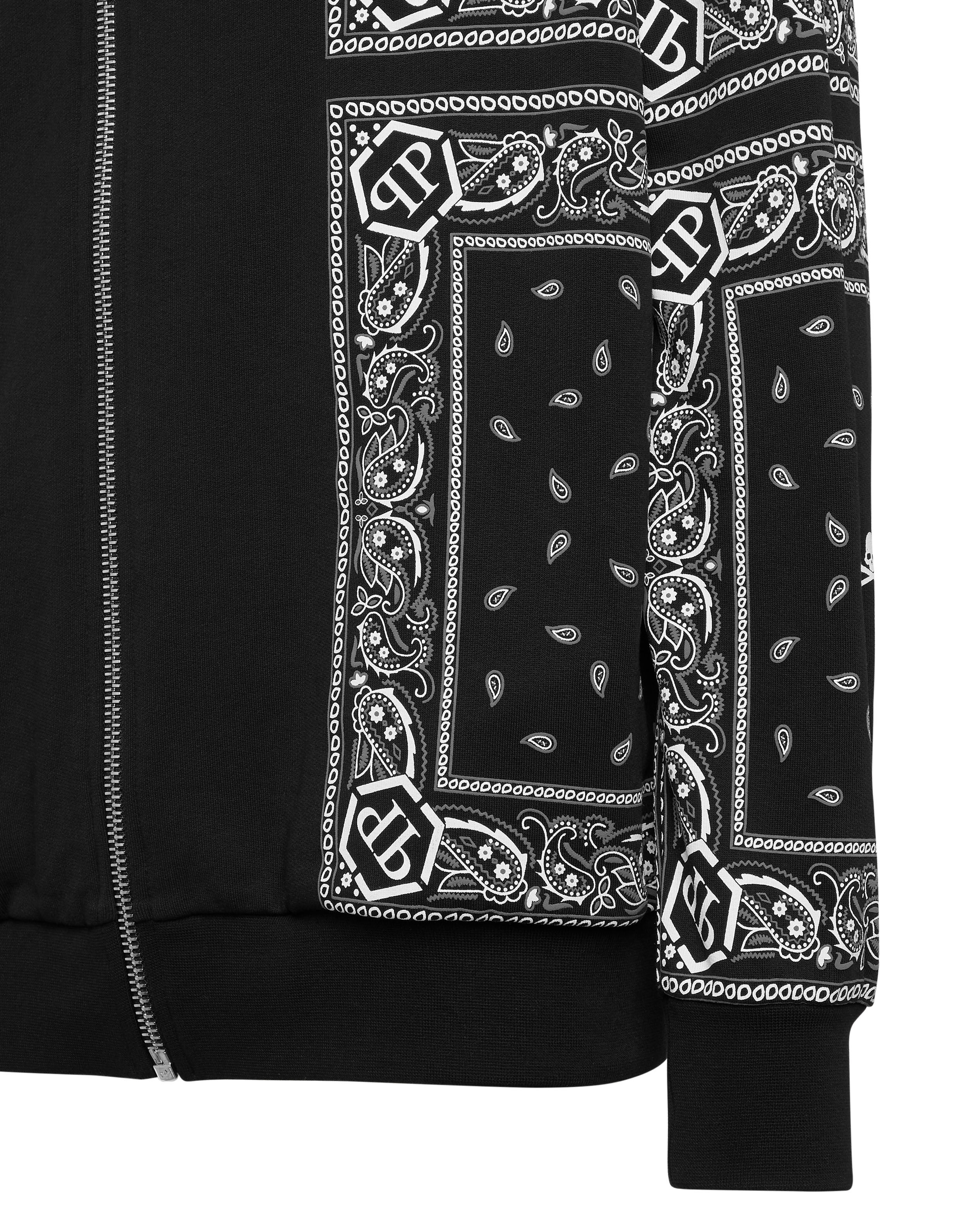 Paisley zip hoodie shop