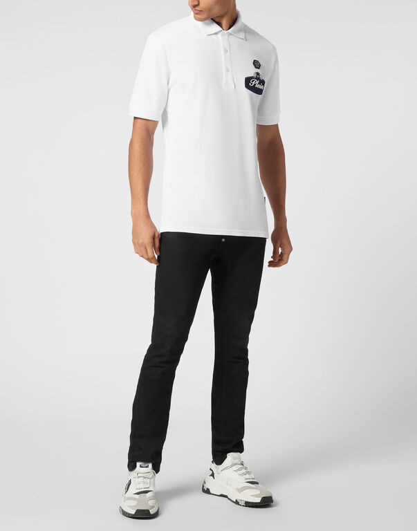 Pique Polo shirt SS Slim Fit Racing Club