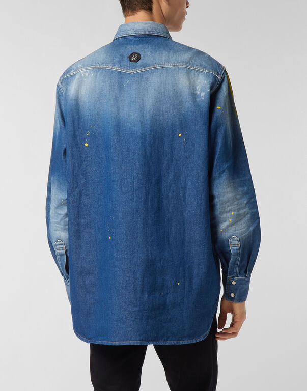 Oversize Denim Shirt