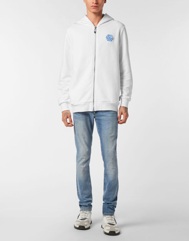 Hoodie Sweatjacket LS Iconic Plein