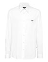Shirt Sugar Daddy Cut LS Strass Skull&Bones