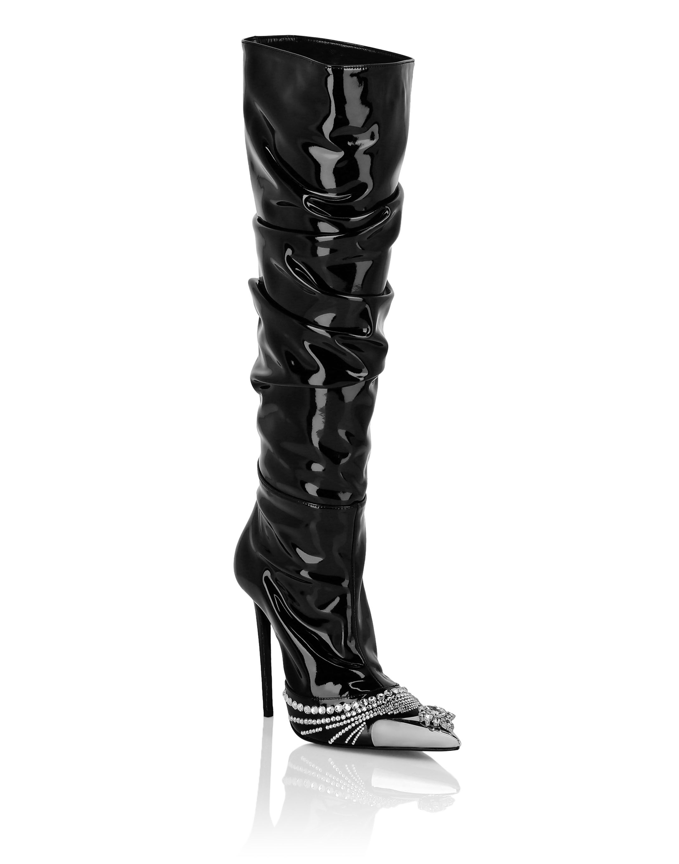 Philipp plein crystal boots best sale