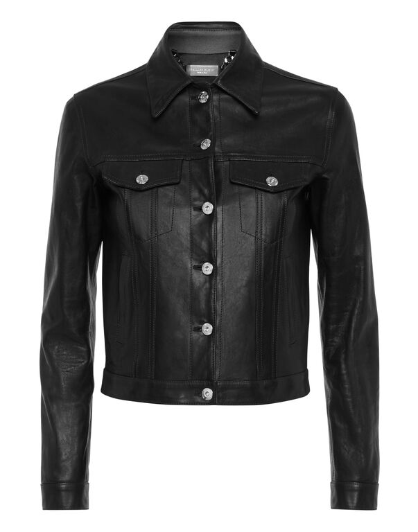 Vintage Leather Jacket Signature