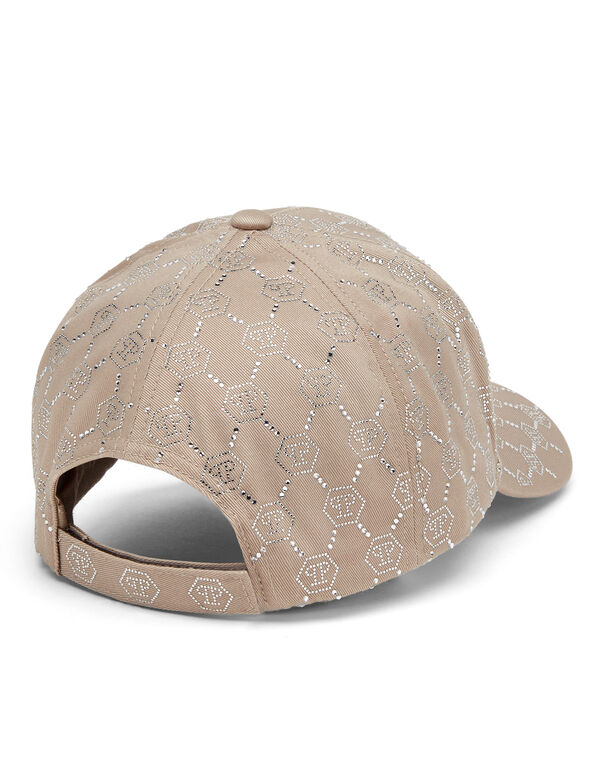 Basball Hat Crystal Monogram