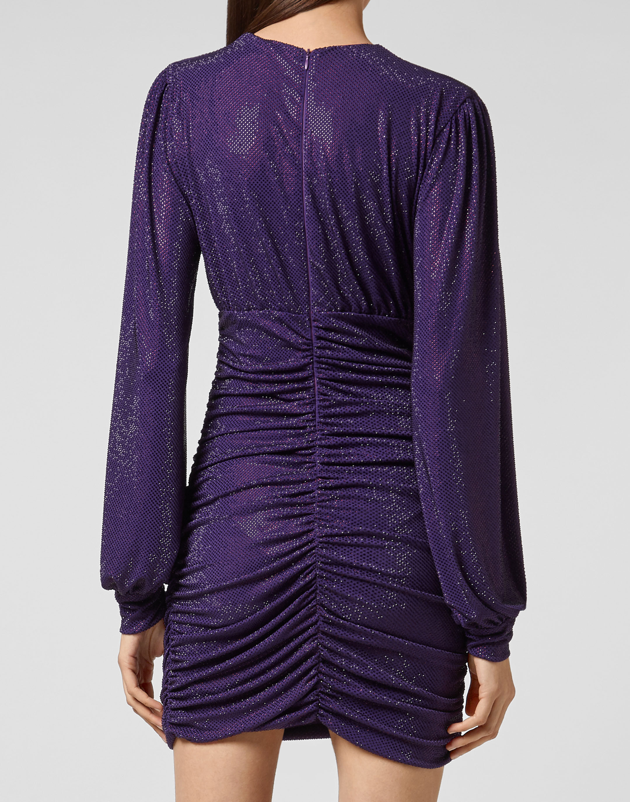long sleeve purple dress like daphne